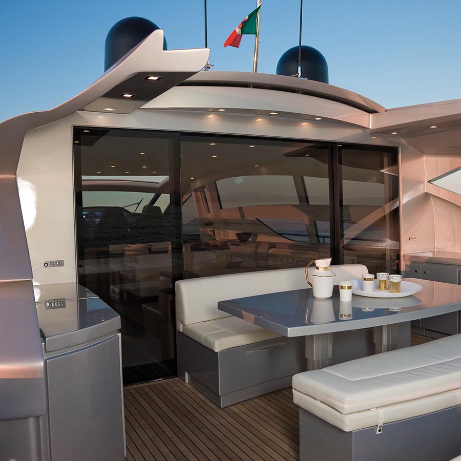 Porta a scomparsa drop down chiusa